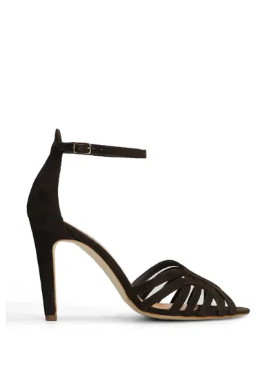 The Seller Strappy Cage Sandals In Brown