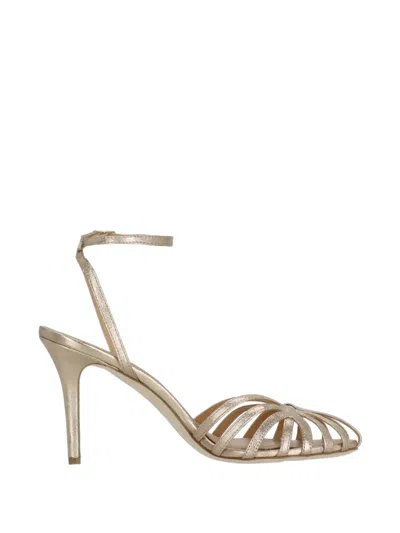 The Seller Strappy Stiletto-heel Sandals In Animal Print
