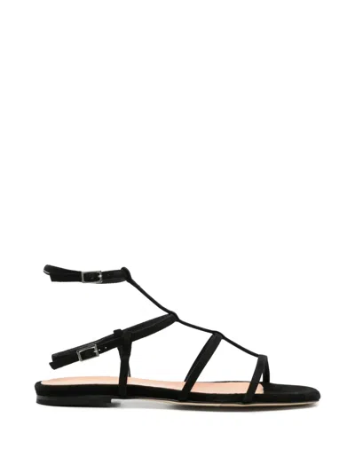 The Seller Suede Sandals In Black