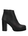 The Seller Woman Ankle Boots Black Size 11 Soft Leather