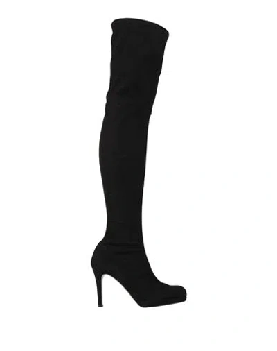 The Seller Woman Boot Black Size 9 Textile Fibers