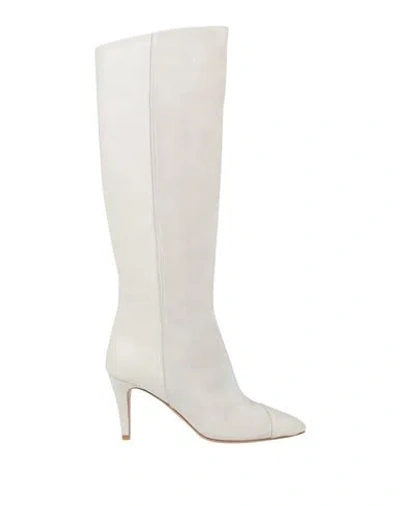 The Seller Woman Boot Light Grey Size 7 Leather