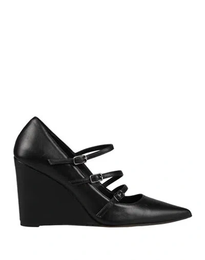 The Seller Woman Pumps Black Size 5 Leather