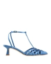 The Seller Woman Pumps Light Blue Size 8 Textile Fibers