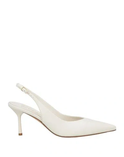 The Seller Woman Pumps Off White Size 10 Leather