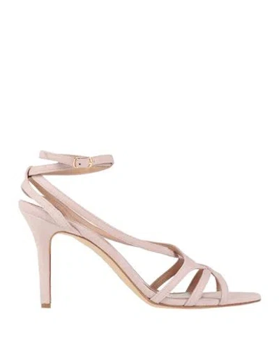 The Seller Woman Sandals Light Pink Size 6 Leather