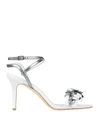 The Seller Woman Sandals White Size 10 Leather