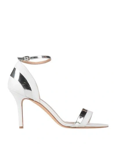 The Seller Woman Sandals White Size 10 Leather