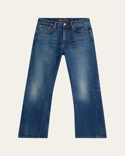 The Seven Continents Men's The Axl In Mito Dark Blue Jeans