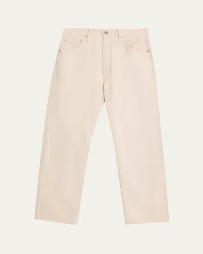 The Seven Continents Men's The Jack In Chalk Denim Jeans In Gray