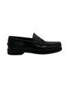 The Sharp Corner Mocha Sabot Shoe In Black