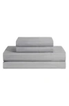 The Sheet Lab Regal Dreams 300 Thread Count Sateen Sheet Set. In Gray