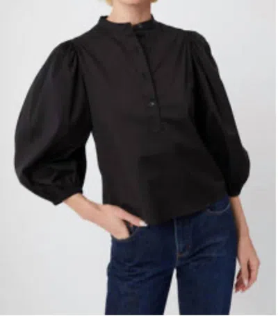 The Shirt Balloon Sleeve Shirt In Black