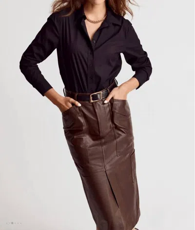The Shirt Boyfriend Shirt In Black