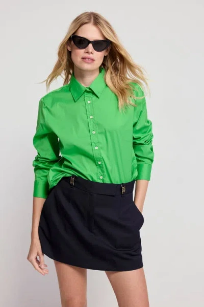 The Shirt By Rochelle Behrens The Boyfriend Shirt In Multi