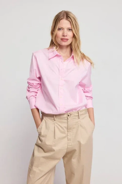 The Shirt By Rochelle Behrens The Boyfriend Shirt In Multi