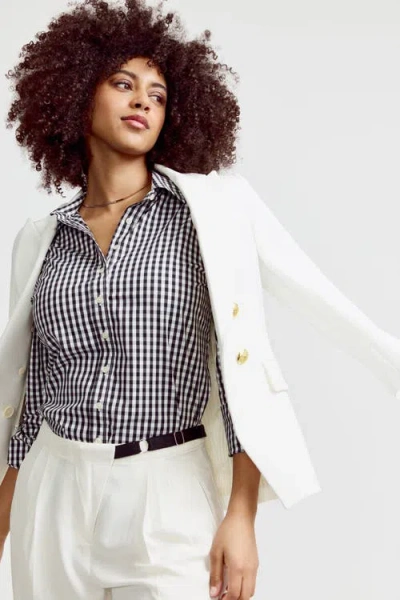 The Shirt By Rochelle Behrens The Icon Shirt In Black