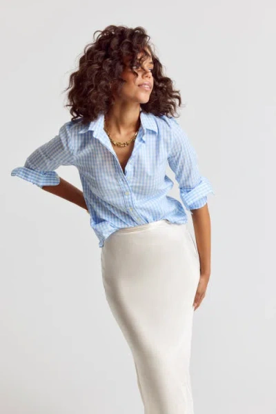 The Shirt By Rochelle Behrens The Icon Shirt In Blue