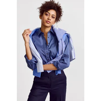 The Shirt By Rochelle Behrens The Icon Shirt In Blue