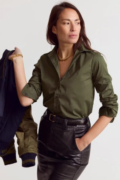 The Shirt By Rochelle Behrens The Icon Shirt In Green