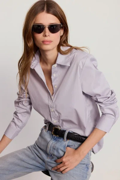 The Shirt By Rochelle Behrens The Icon Shirt In Purple