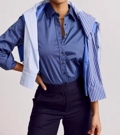 The Shirt Essentials Button-down Shirt - Plus In Midway Blue