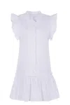 The Shirt Hilary Dress In White In White