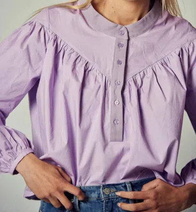 The Shirt Logan Shirt In Lavender In Purple