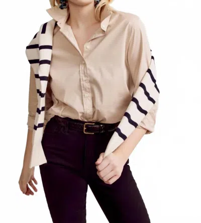 The Shirt The Icon Shirt In Taupe In Neutral