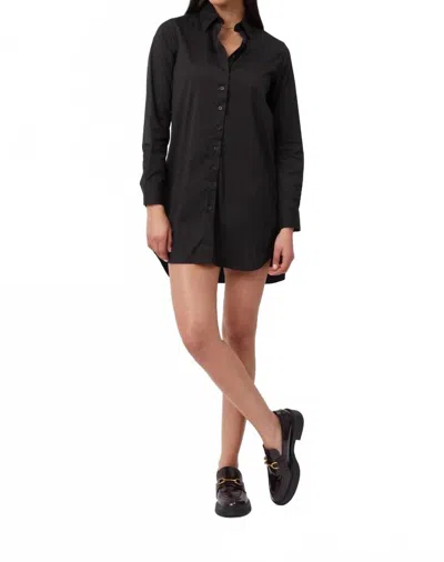The Shirt Wfh Dress In Blk In Black