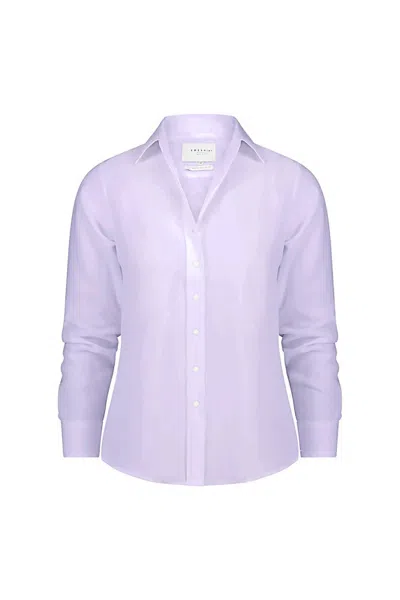 The Shirt The Boyfriend Shirt In Lavender In Purple