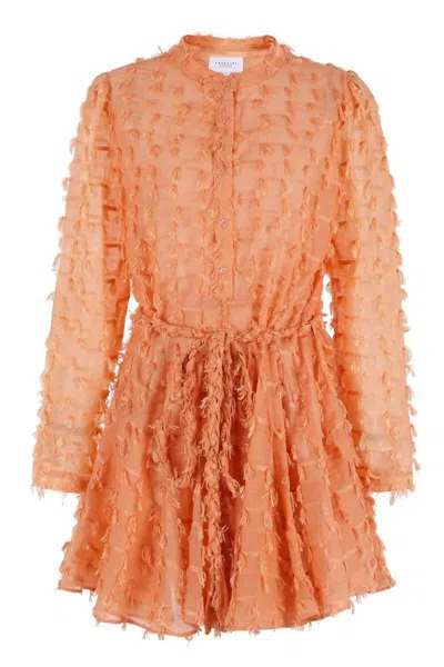 The Shirt Women's Jenica Dress In Apricot In Beige