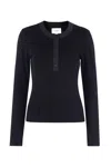 The Shirt Women's Long Sleeve Brett Shirt In Black
