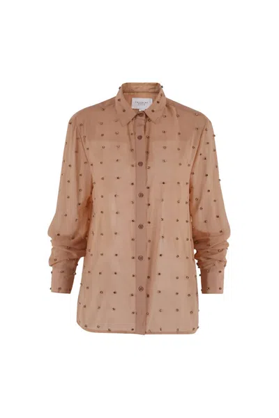 The Shirt Women's Meredith Shirt In Nude In Brown