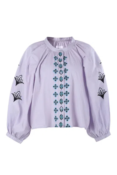 The Shirt Women's Minka Shirt In Lavender In Purple