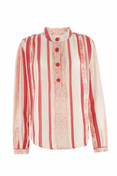 The Shirt Women's Tribal Tieghan Shirt In Pink In Multi