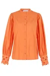 The Shirt Women's Veronica Shirt In Apricot In Beige