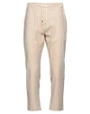 The Silted Company Man Pants Beige Size M Cotton, Linen