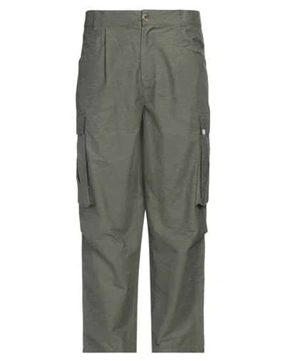 The Silted Company Man Pants Military Green Size Xxl Cotton, Linen