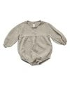 The Simple Folk Meadow Romper - Baby In Ecru