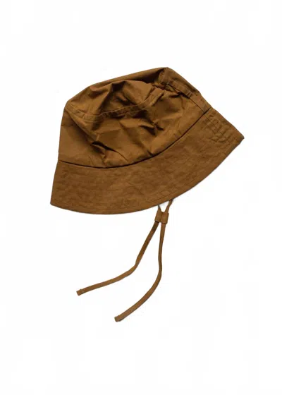 The Simple Folk Kids' The Rain Hat In Hazelnut In Brown