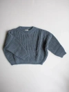 The Simple Folk The Chunky Sweater In Cornflower Blue