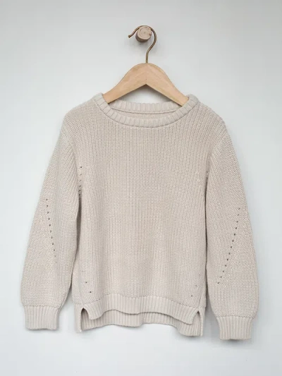 The Simple Folk The Essential Sweater In Oatmeal