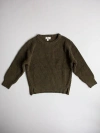 The Simple Folk Unisex Essential Sweater - Little Kid, Big Kid In Olive