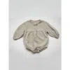 The Simple Folk The Meadow Romper In Ecru