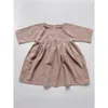 The Simple Folk The Muslin Dress In Antique Rose