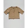 The Simple Folk The Muslin Henley In Camel