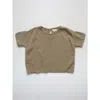 The Simple Folk The Muslin Top In Sand