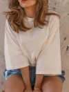 The Simple Folk The Oversized Tee In White