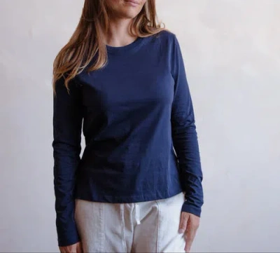 The Simple Folk The Simple Long Sleeve Women In Blue